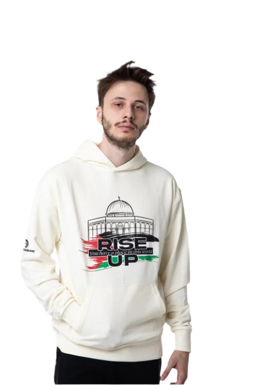 UNITED HUMANS Rise Up Men Hoodie